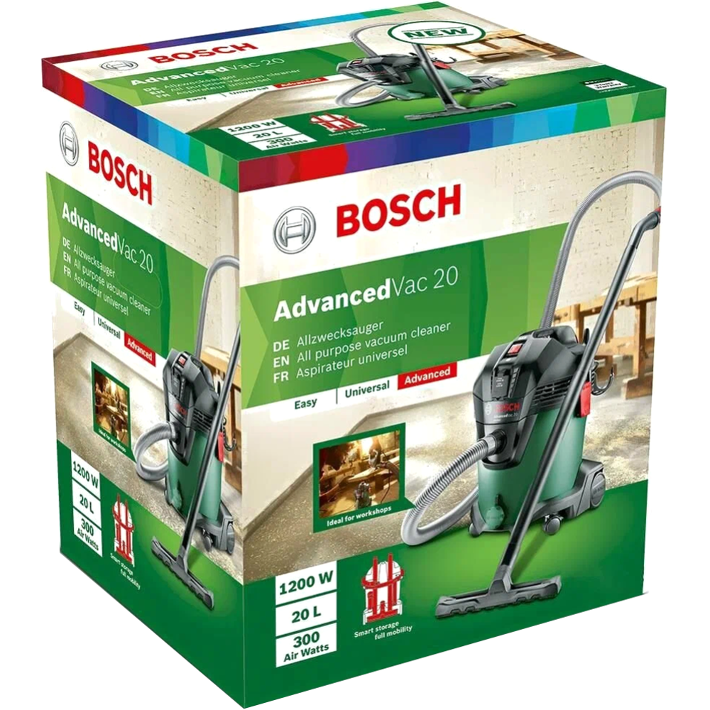 Профессиональный пылесос «Bosch» Advanced Vac 20