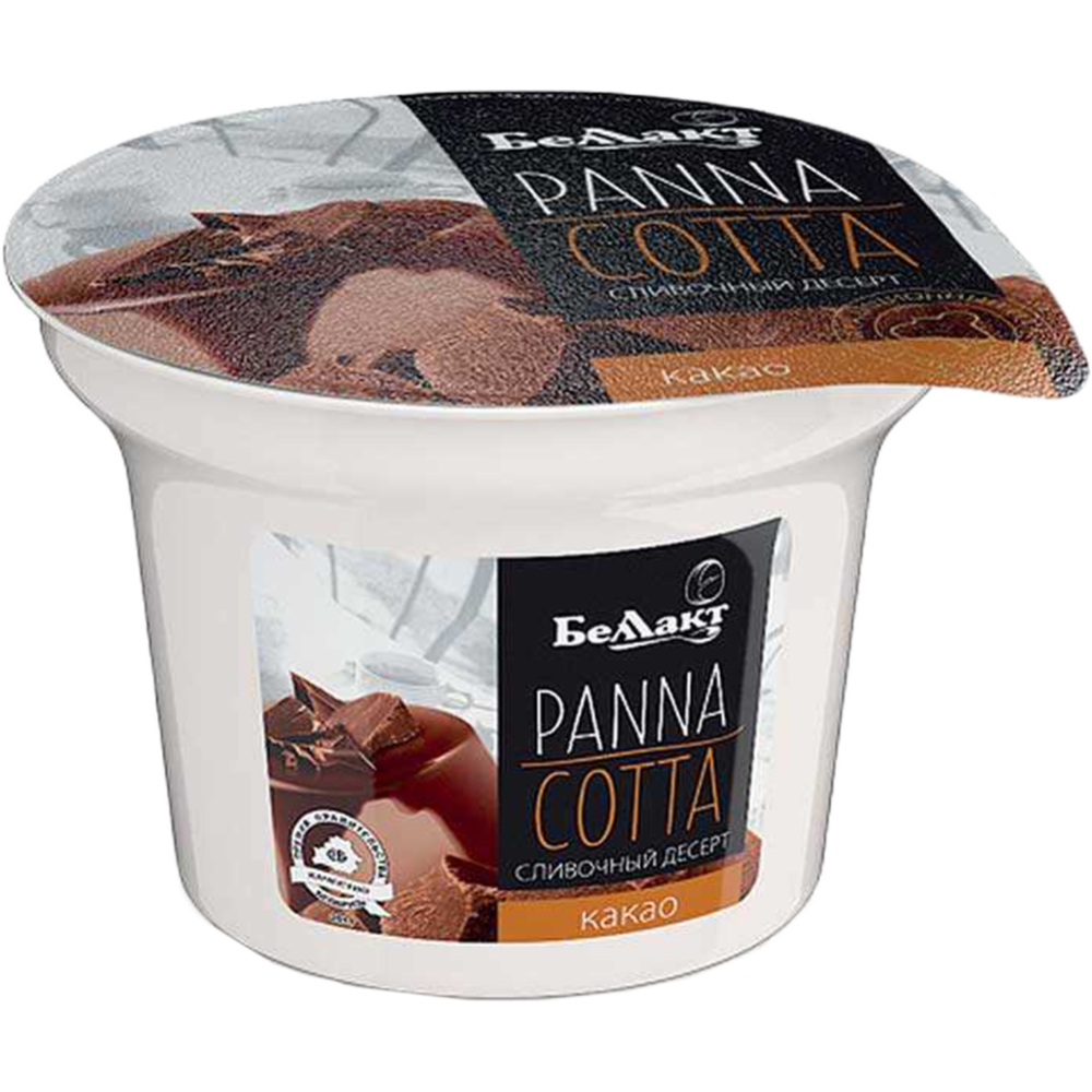 Сливочный десерт «Беллакт» Panna Cotta, какао, 10%, 150 г #0