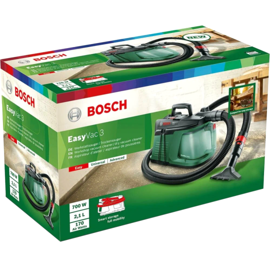 Профессиональный пылесос «Bosch» EasyVac 3