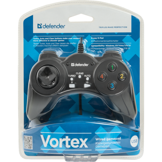 Геймпад «Defender» Vortex USB, 64249