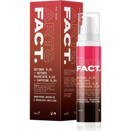 Крем для век «Art&Fact» Retinol 0.3% + Retinyl Palmitate 0.3%, интенсивный, антивозрастной, 30 мл