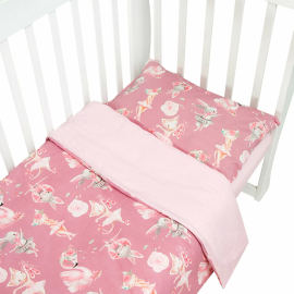 Комплект в кроватку «Amarobaby» Baby Boom, Нежный танец, AMARO-3003-NT, розовый