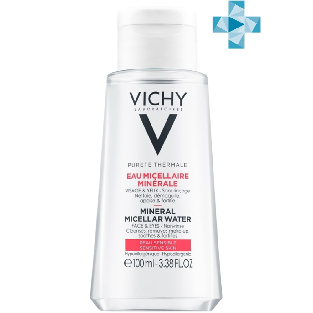 Мицеллярная вода «Vichy» Purete Thermale, чувствительная кожа, 100 мл #0