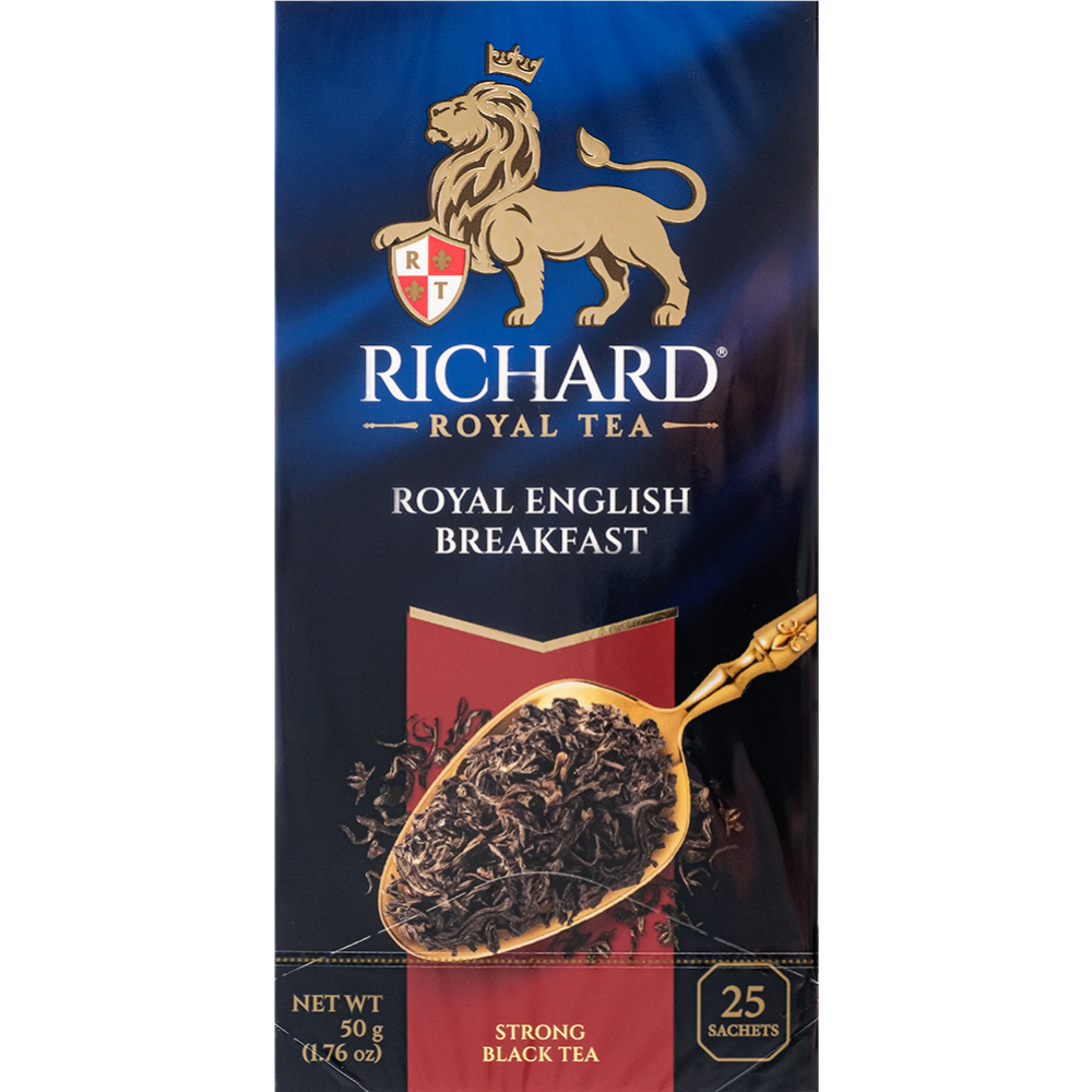 Чай черный «Richard» Royal English Breakfast, 25х2 г #0