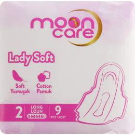Про­клад­ки жен­ские ги­ги­е­ни­че­ские «Moon Care» Long Soft, 9 шт