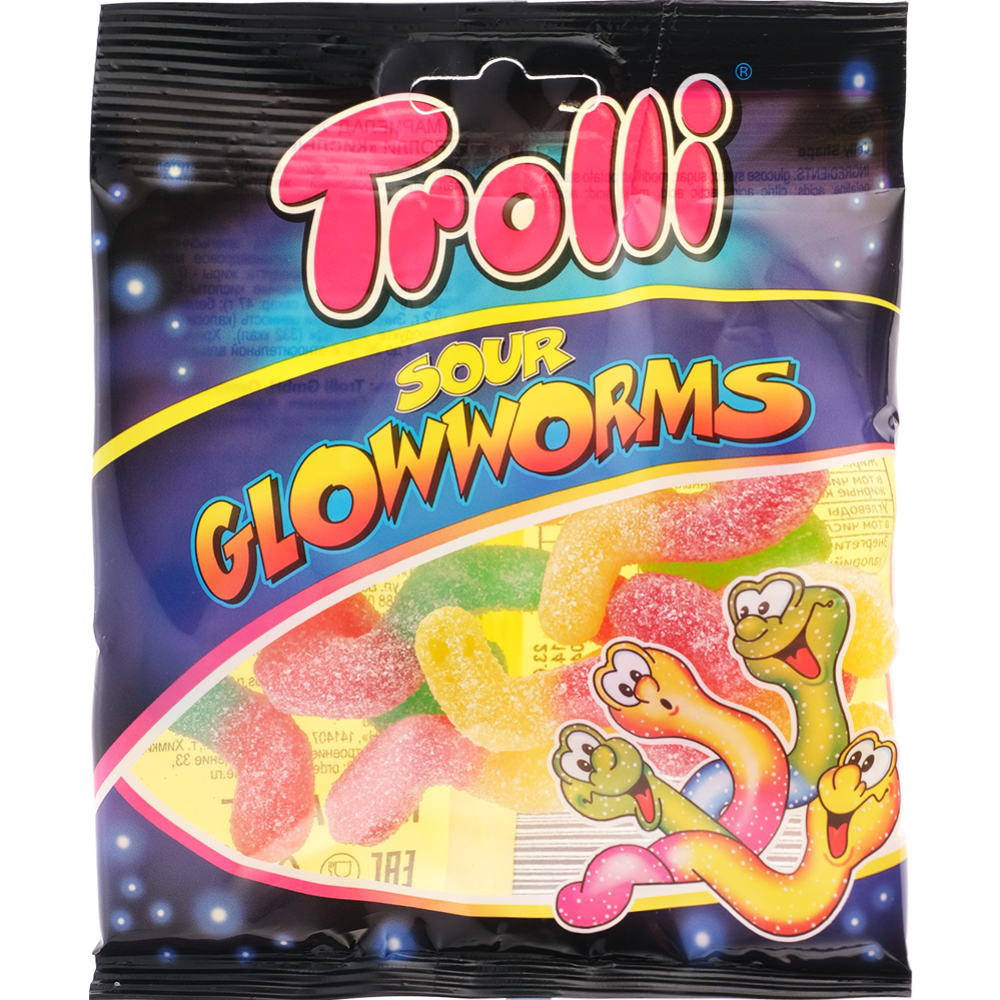 Мармелад жевательный «Trolli» Кислые червячки, 55 г купить в Минске:  недорого, в рассрочку в интернет-магазине Емолл бай