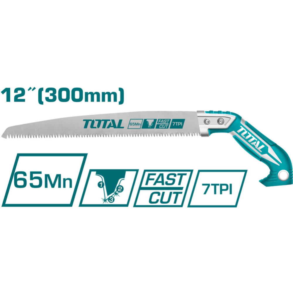 Пила садовая «Total» THT5113006, 300 мм