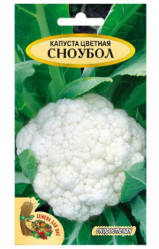 Семена Капусты цветной Снежный шар (Сноубол) 2 пакетика