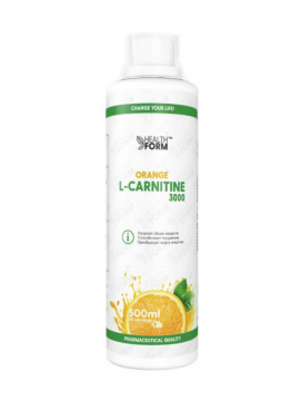 Л-карнитин Health Form L-Carnitine concentrate 3000 500 мл Апельсин