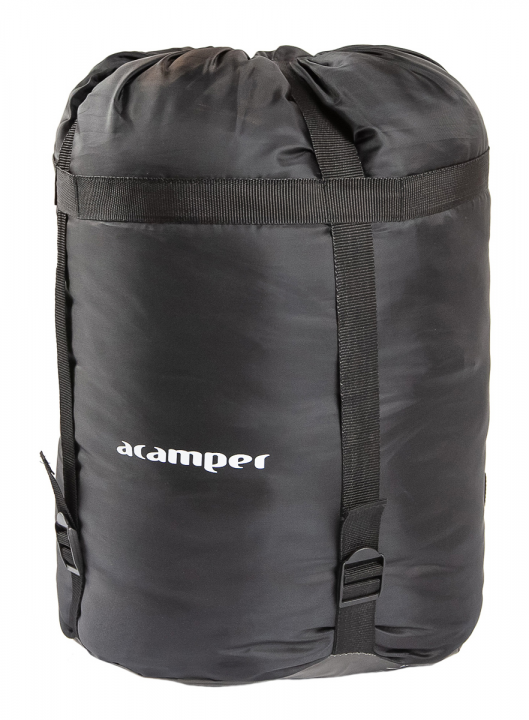 Спальный мешок ACAMPER NORDLYS 2*200г/м2 (black-green)