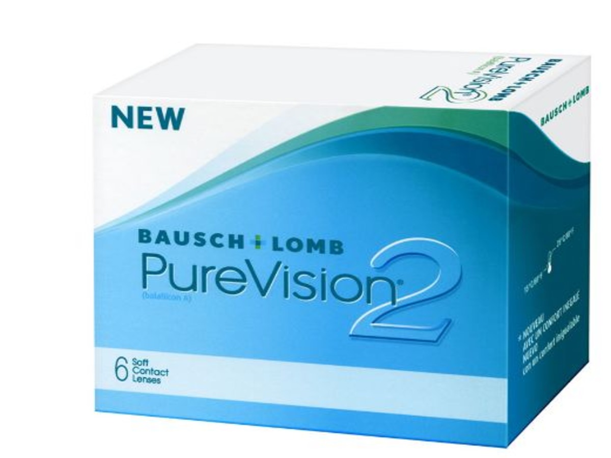 Контактные линзы для глаз PureVision 2 HD -1,0