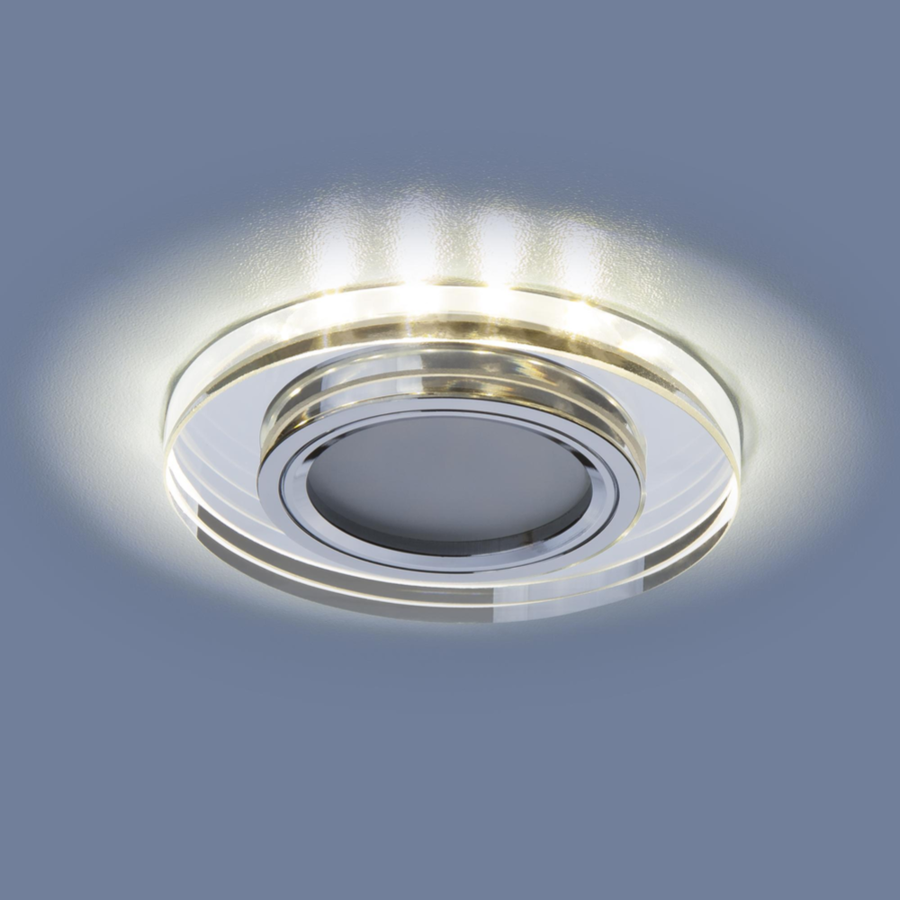 Точечный светильник «Elektrostandard» 2227 MR16 SL, зекральный/серебро, 8060 MR16 SL, a044294