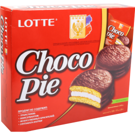 Печенье-бисквит «Lotte» Choco Pie 336 г