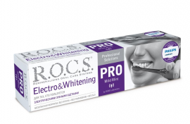 Зубная паста "R.O.C.S. PRO Electro & Whitening Mild Mint ", 135 г.