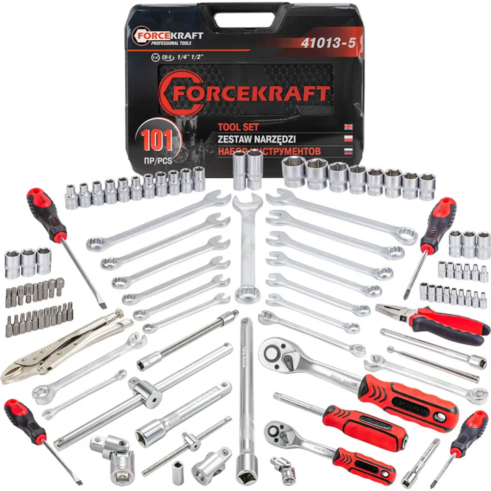 Набор инструментов «ForceKraft» FK-41013-5