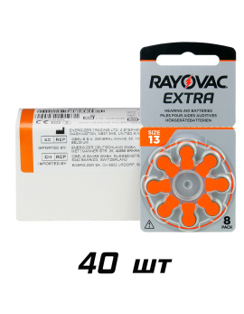 Батарейка Rayovac Extra 13 - (40шт)