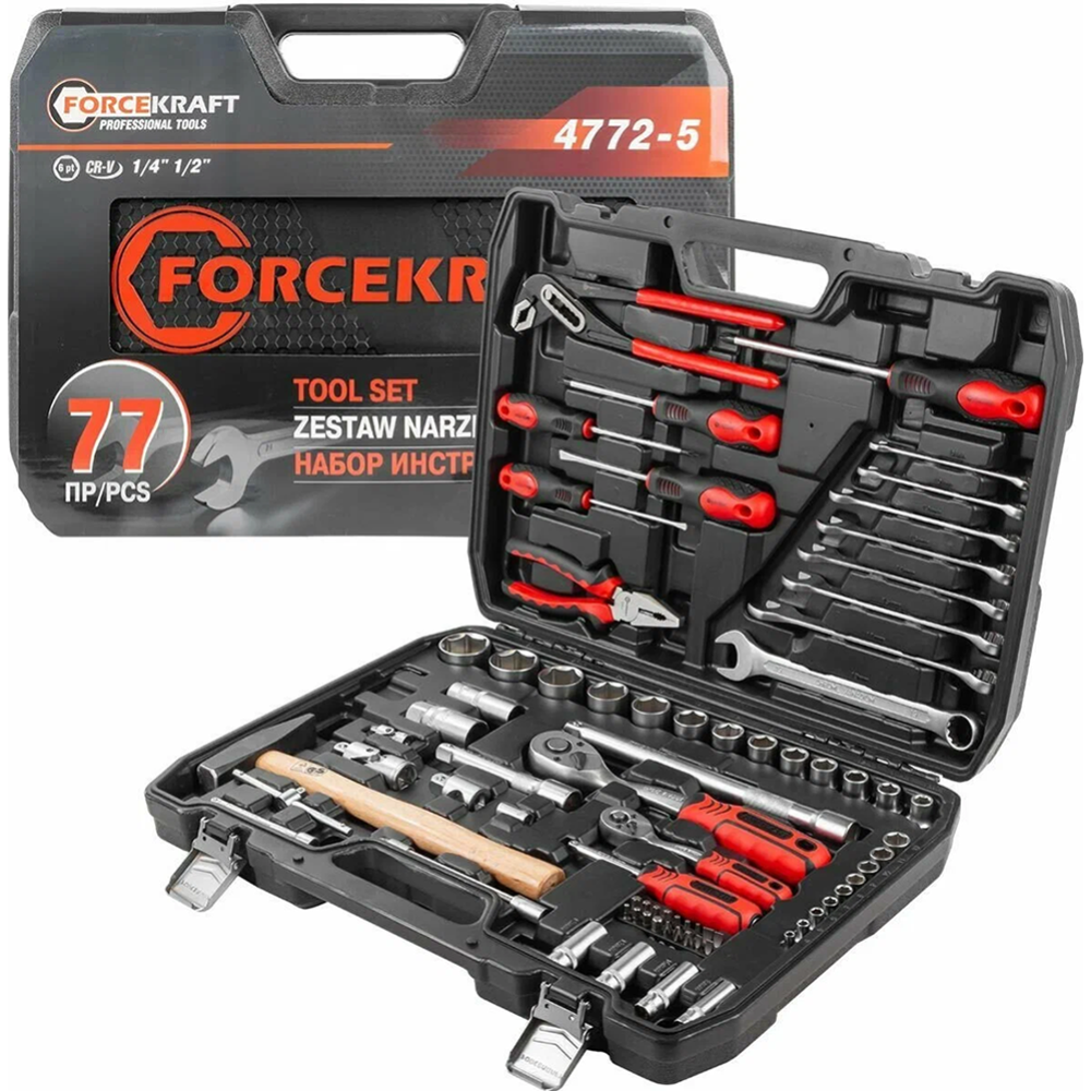 Набор инструментов «ForceKraft» FK-4772-5