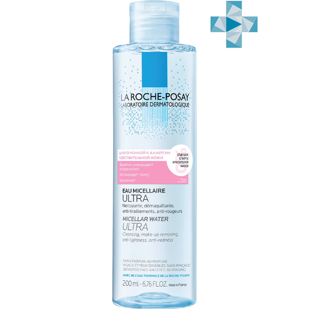 Мицеллярная вода «La Roche-Posay» Ultra Reactive, 200 мл