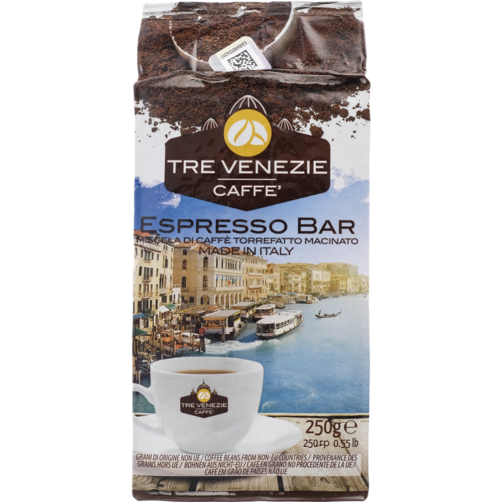 Кофе молотый «Tre Venezie Caffe» Espresso Bar, 250 г #0