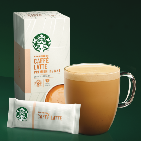 Кофейный напиток растворимый «Starbucks» caffe latte, 14 г