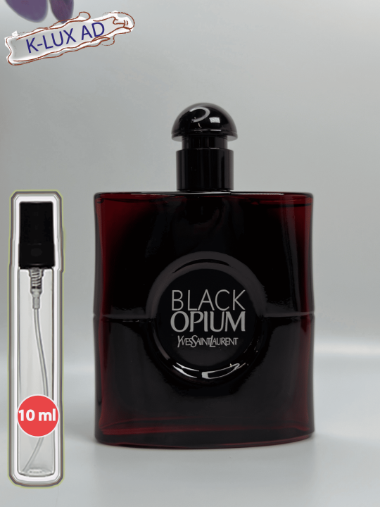 Парфюмерная вода Yves Saint Laurent Black Opium Over Red LUX, отливант 10ml