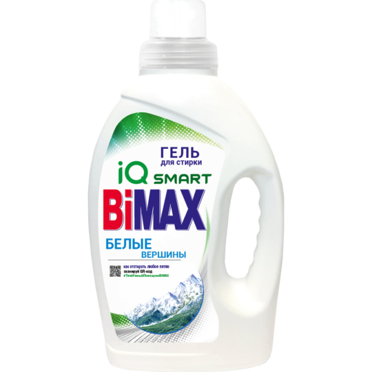 Гель для стирки «BiMax» Белые вершины, 1.3 кг