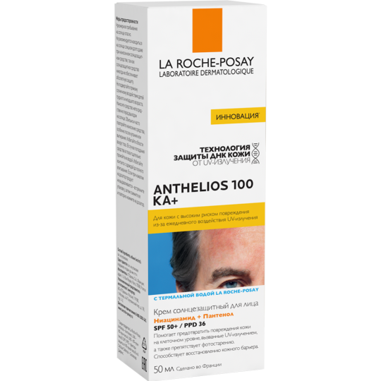 Крем для лица «La Roche-Posay» Anthelios, 100 KA+, SPF 50+, 50 мл