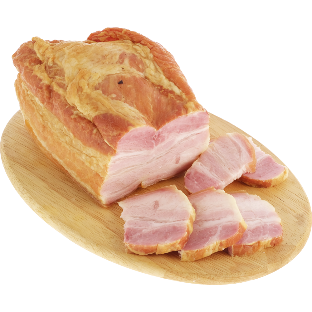 Гру­дин­ка свиная «Бе­ло­рус­ска­я» коп­че­но-ва­ре­ная, 1 кг