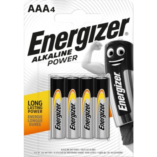 Energizer Alkaline Power AAA 4 шт