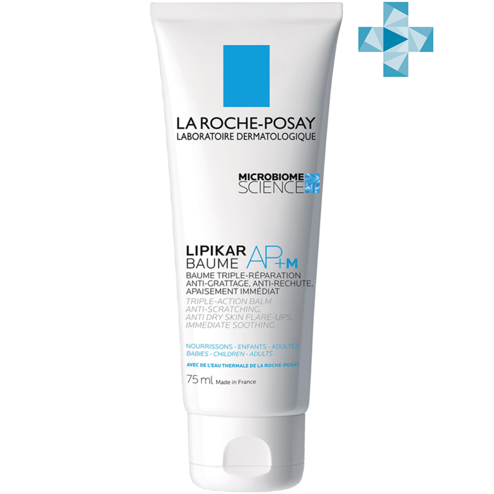 Бальзам для тела «La Roche-Posay» Lipikar AP+M, липидовосполняющий, 75 мл