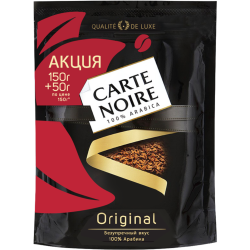 Кофе рас­тво­ри­мый «Carte Noire» Original, 200 г