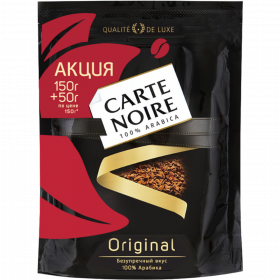 Кофе рас­тво­ри­мый «Carte Noire» Original, 200 г