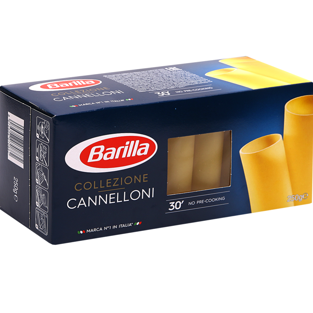 Макаронные изделия «Barilla» каннеллони, 250 г купить в Минске: недорого, в  рассрочку в интернет-магазине Емолл бай