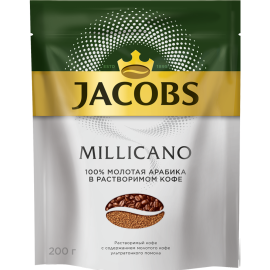 Кофе растворимый «Jacobs» Millicano, 200 г