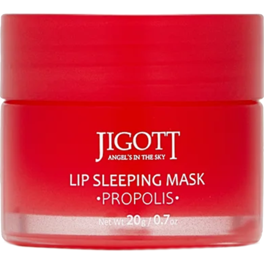 Маска для губ «Jigott» Lip Sleeping Mask, ночная, с прополисом, 20 г