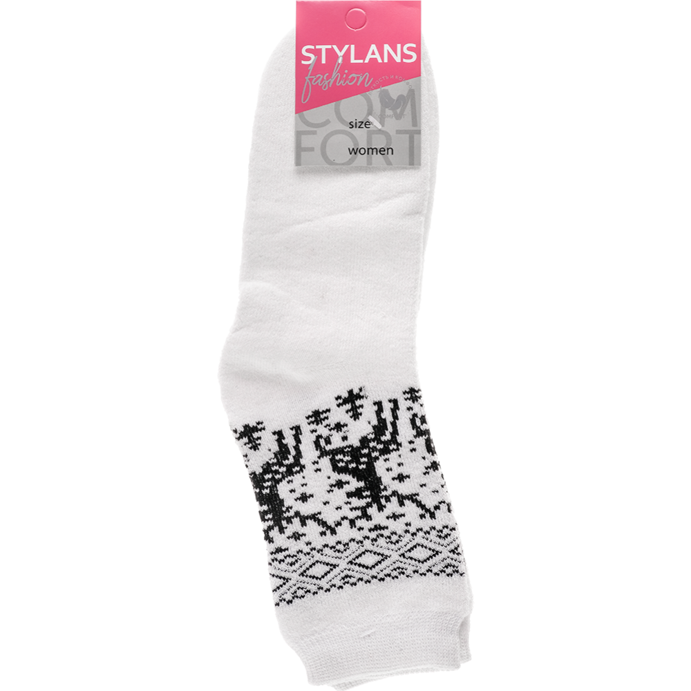 Носки женские «Stylan's» SW-KT-3-MXP, белый, размер 23-25