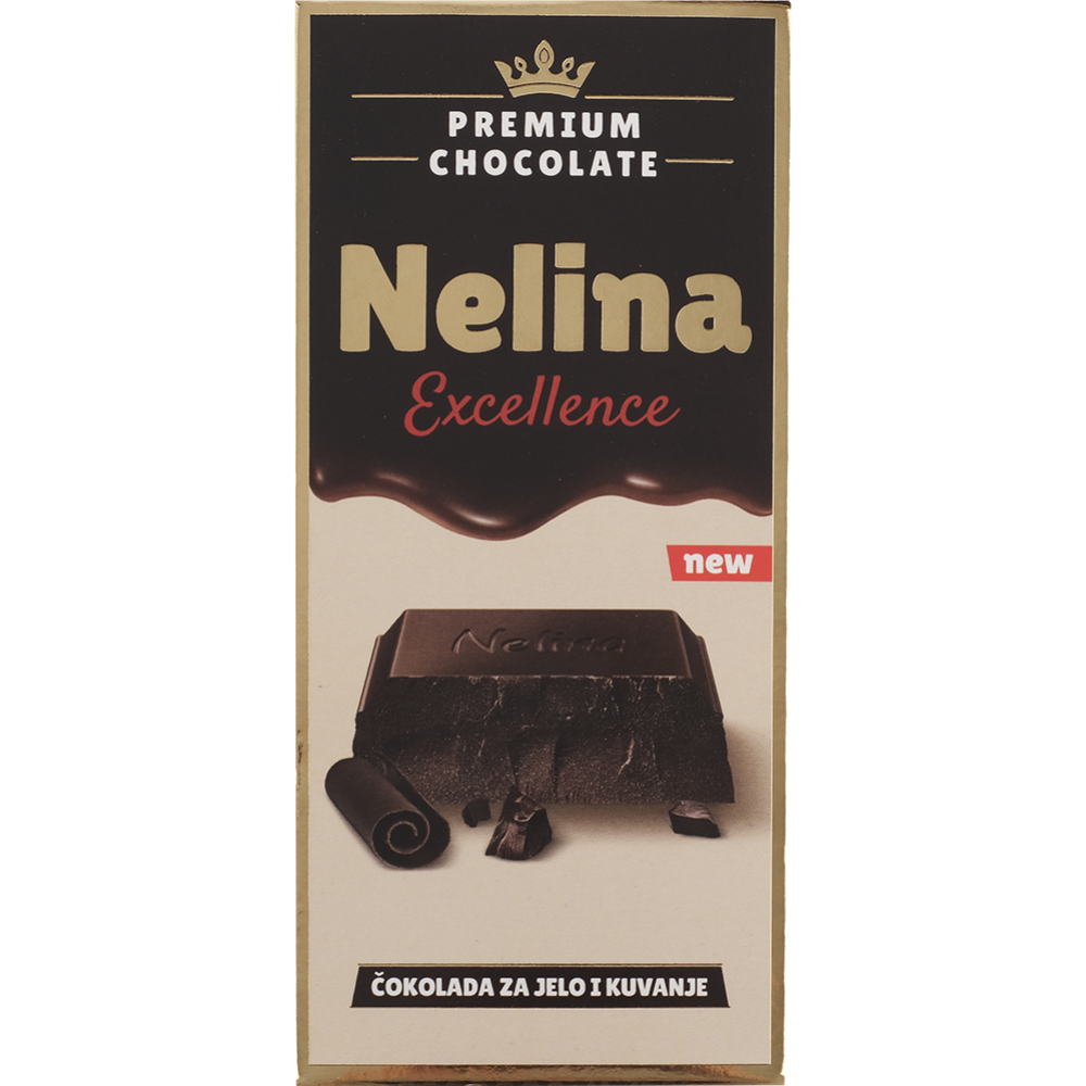 Шоколад темный «Nelly» Nelina Excellence, 80 г