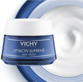 Vichy LIFTACTIV SUPREME Крем ночной против морщин для упругости и увлажнения кожи, 50 мл