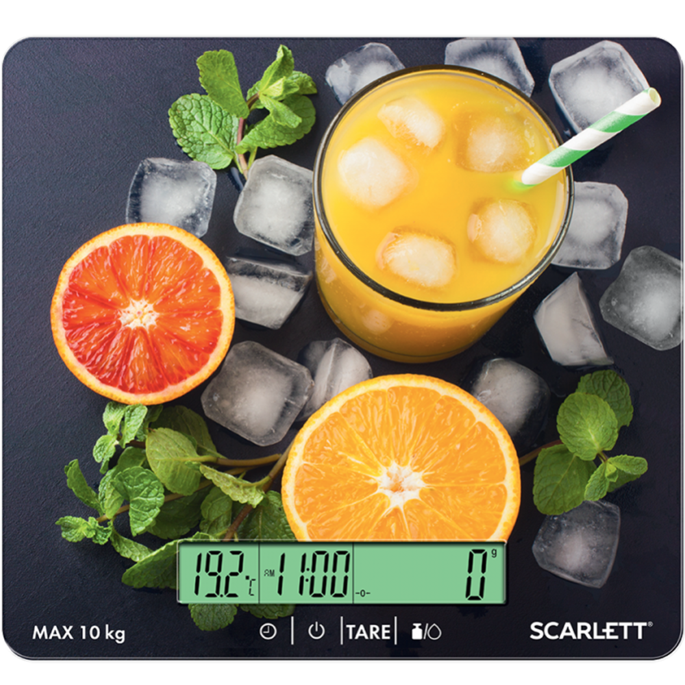 Кухонные весы «Scarlett» SC-KS57P54, Orange juice