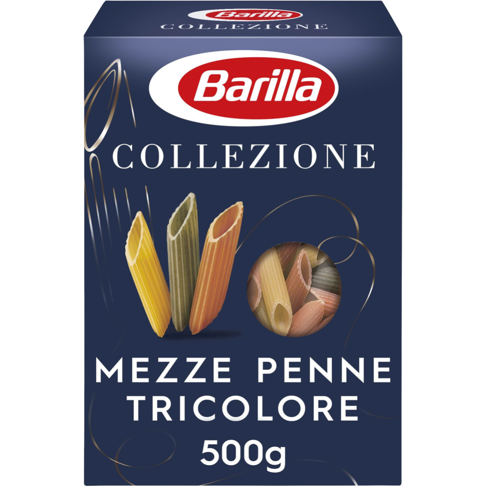 Макаронные изделия «Barilla» «Мецце пенне трехцветные», 500 г #0