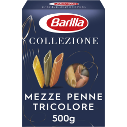 Ма­ка­рон­ные из­де­лия «Barilla» «Мецце пенне трех­цвет­ны­е», 500 г