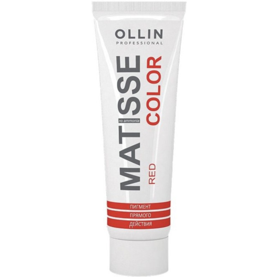 Пигмент прямого действия «Ollin Professional» Matisse Color, красный, 100 мл