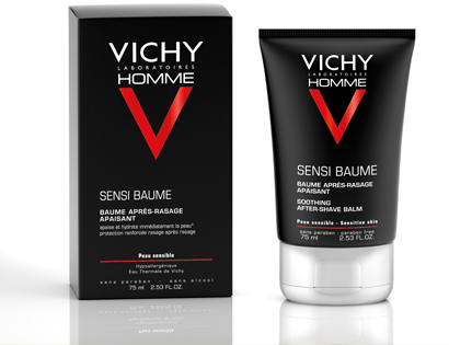 Vichy Бальзам успокаивающий после бритья "Sensi Baume" серии "Homme" 75 мл