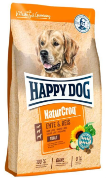 Сухой корм для собак Happy Dog NaturCroq с уткой, 11 кг