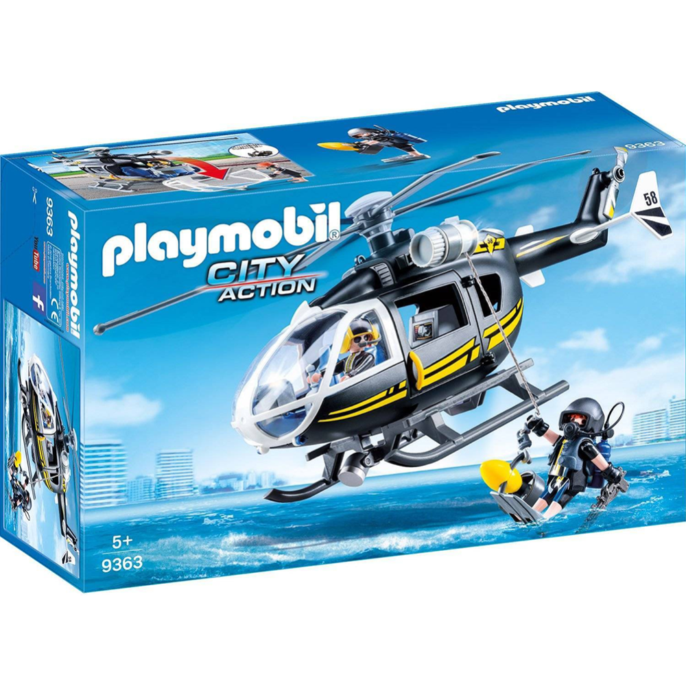 Игровой набор «Playmobil» Полицейский вертолет, 9363 купить в Минске:  недорого, в рассрочку в интернет-магазине Емолл бай