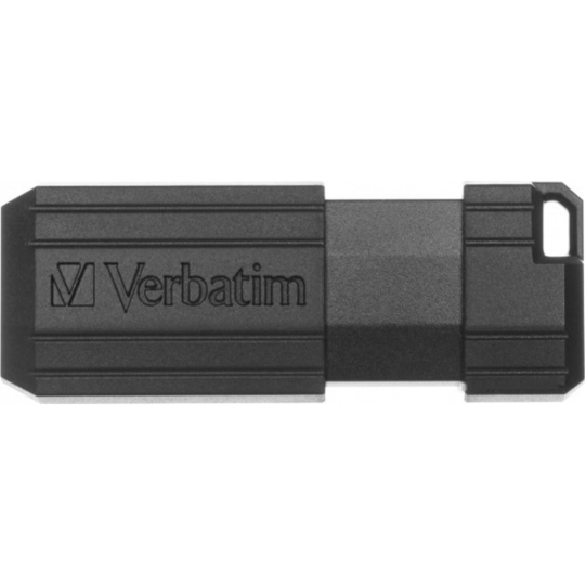 USB-Flash «Verbatim» PinStripe, 8 Гб, черный