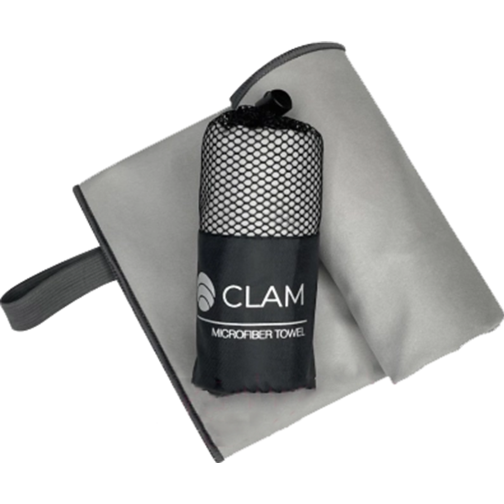 Полотенце «Clam» S019, серый