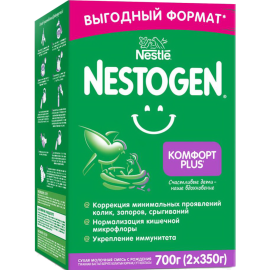 Смесь молочная сухая «Nestle» Nestogen 1 Комфорт Plus, 2х350 г