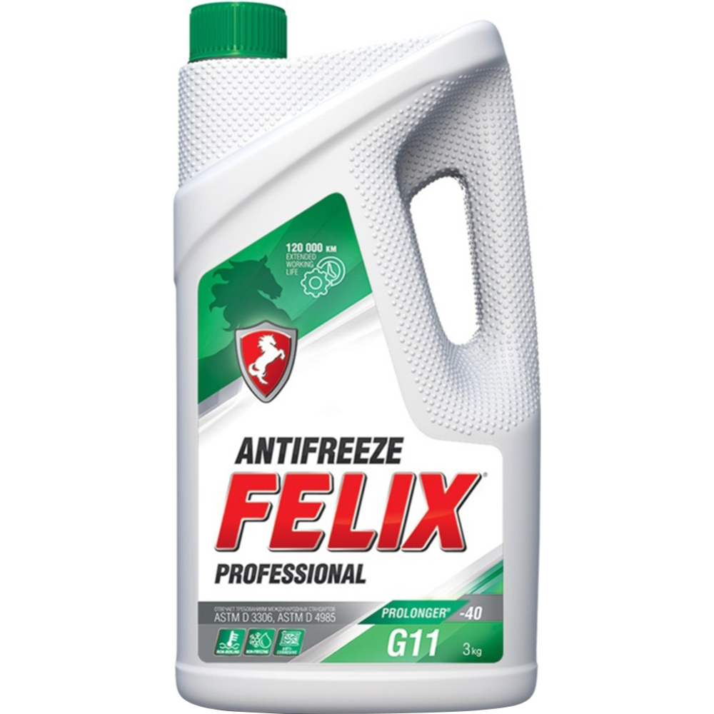 Антифриз «Felix» Prolonger G11, 430206327, зеленый, 3 кг #0
