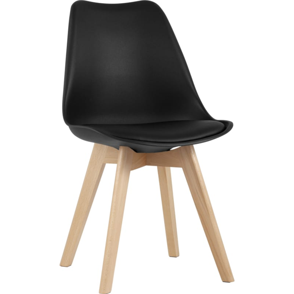 Стул «Stool Group» Frankfurt New, Y863, черный, деревянные ножки